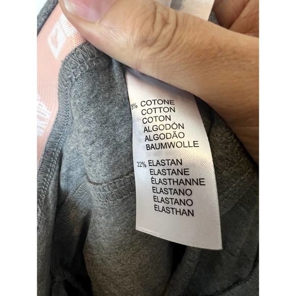 Women's Gray Slim Fit Pants - Picture 8 of 9